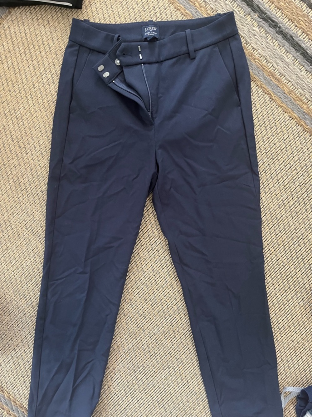 J. Crew Slim Navy Women's Trousers